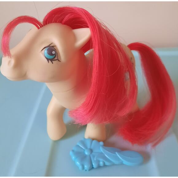 Vintage G1 My Little Pony Cherry Treats with Brush EXC Excellent Hasbro Rare HTF - Picture 1 of 8